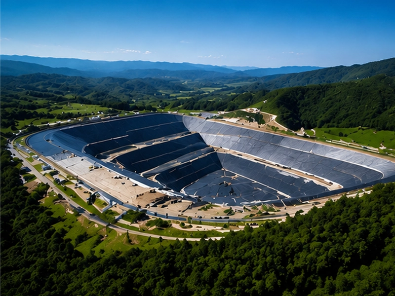 Municipal Solid Waste Landfill Impermeable System